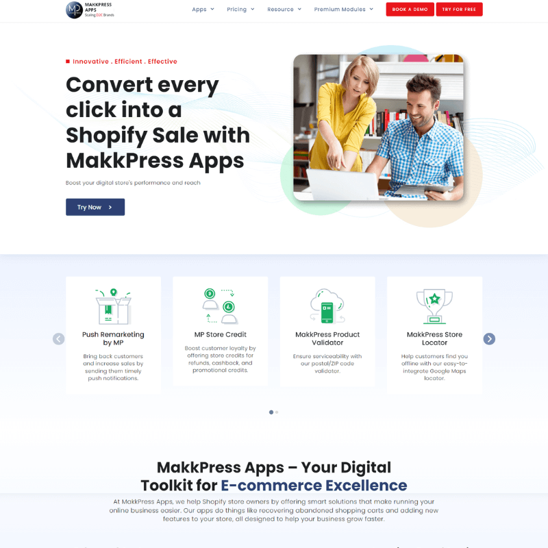 Makkpress apps